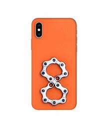 Amazon Brand - Solimo Designer Number Eight 3D Printed Hard Back Case Mobile Cover for Apple iPhone Xs Max