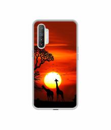 Amazon Brand - Solimo Designer Sunshade UV Printed Soft Back Case Mobile Cover for Realme XT