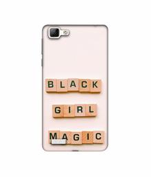 Amazon Brand - Solimo Designer Black Girl Magic 3D Printed Hard Back Case Mobile Cover for Vivo V1