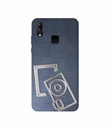 Amazon Brand - Solimo Designer Camera Embroidery 3D Printed Hard Back Case Mobile Cover for Vivo Y95