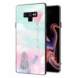 Amazon Brand - Solimo Designer Hearts Printed Hard Back Case Mobile Cover for Samsung Galaxy Note 9 (D1277)