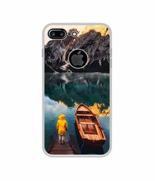 Amazon Brand - Solimo Designer Lake View UV Printed Soft Back Case Mobile Cover for Apple iPhone 7 Plus (Logo Cut)