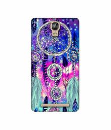 Amazon Brand - Solimo Designer Round Wall Hanging Pattern 3D Printed Hard Back Case Mobile Cover for Gionee Marathon M5 Plus