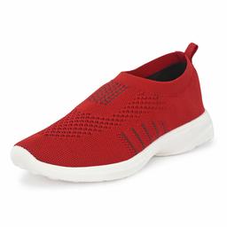 Bourge Women's Vega-W7 Red Running Shoes-6 UK (38 EU) (7 US) (Vega-W7-06)