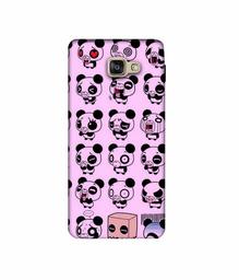 Amazon Brand - Solimo Designer Panda Experation 3D Printed Hard Back Case Mobile Cover for Samsung Galaxy A7 (2016)