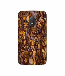 Amazon Brand - Solimo Designer Dry Leafs 3D Printed Hard Back Case Mobile Cover for Motorola Moto G4 Play