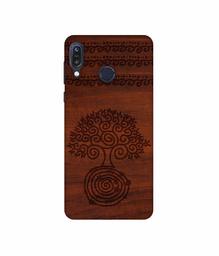 Amazon Brand - Solimo Designer Engraved Patten 3D Printed Hard Back Case Mobile Cover for Asus Zenfone Max M1 ZB555KL