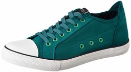 Amazon Brand - Inkast Denim Co. Men's Green Canvas Sneakers-9 UK (AZ-IK-013)