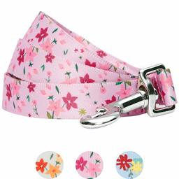 Umi. Essential Durable Made Well Floral Dog Lead