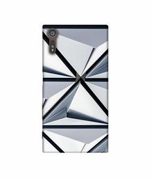 Amazon Brand - Solimo Designer Hexagon Texture 3D Printed Hard Back Case Mobile Cover for Sony Xperia XZ Dual