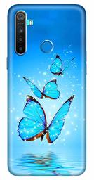 Amazon Brand - Solimo Designer Butterfly Design 3D Printed Hard Back Case Mobile Cover for Realme 5 / Realme 5s / Realme 5i / Narzo 10