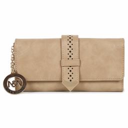 Nia & Nicole Women's Wallet (Beige)