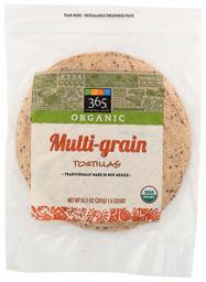 365 Everyday Value, Organic Multi Grain Tortillas, 6 ct