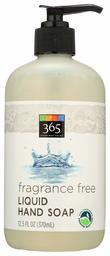 365 Everyday Value, Liquid Hand Soap, Fragrance Free, 12.5 fl oz