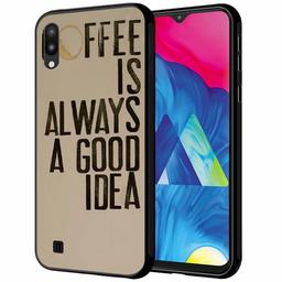 Amazon Brand - Solimo Designer Coffee Printed Hard Back Case Mobile Cover for Samsung Galaxy M10 (D1240)