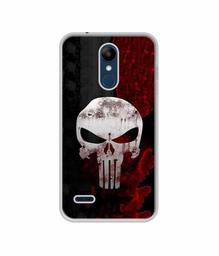 Amazon Brand - Solimo Designer Punisher Skull UV Printed Soft Back Case Mobile Cover for LG K9