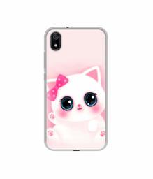 Amazon Brand - Solimo Designer Babby Kitty UV Printed Soft Back Case Mobile Cover for Mi Redmi 7A