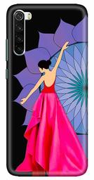 Amazon Brand - Solimo Designer Girl Design 3D Printed Hard Back Case Mobile Cover for Xiaomi Redmi Note 8