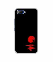 Amazon Brand - Solimo Designer Red Moon UV Printed Soft Back Case Mobile Cover for Itel A25