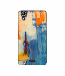 Amazon Brand - Solimo Designer Multicolor Brush Texture 3D Printed Hard Back Case Mobile Cover for Micromax Canvas Selfie 2 Q340