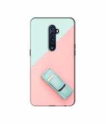 Amazon Brand - Solimo Designer Toy Car 3D Printed Hard Back Case Mobile Cover for Oppo Reno 2