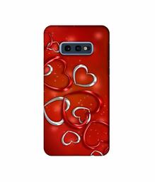 Amazon Brand - Solimo Designer Hearts 3D Printed Hard Back Case Mobile Cover for Samsung Galaxy S10e