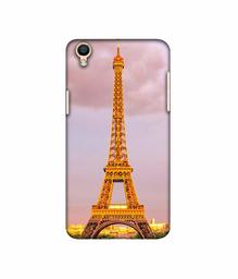 Amazon Brand - Solimo Designer Eiffel Tower Paris 3D Printed Hard Back Case Mobile Cover for Oppo F1 Plus