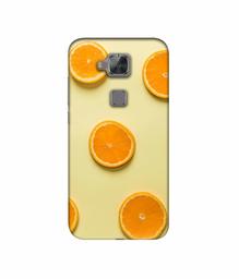 Amazon Brand - Solimo Designer Orange Texture 3D Printed Hard Back Case Mobile Cover for Huawei G8