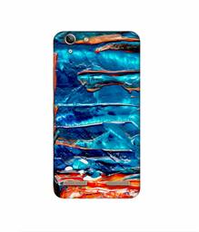 Amazon Brand - Solimo Designer Blue Oil Color 3D Printed Hard Back Case Mobile Cover for Lenovo Vibe K5 Plus