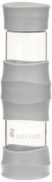 Amazon Brand - Solimo Borosilicate Glass Sports Bottle, 470 ml, White