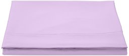 AmazonBasics Drap plane en microfibre, 240 x 320 + 10 cm - Violet (Lavande)