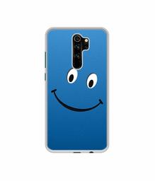 Amazon Brand - Solimo Designer Happy UV Printed Soft Back Case Mobile Cover for Mi Redmi Note 8 Pro