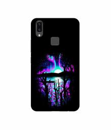 Amazon Brand - Solimo Designer Dark Scenery 3D Printed Hard Back Case Mobile Cover for Vivo V9 / V9 Pro