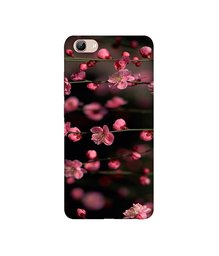 Amazon Brand - Solimo Designer Pink Flowers 3D Printed Hard Back Case Mobile Cover for Vivo Y71