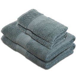 Pinzon by Amazon - 100% Cotton  Towel Set (2 bath & 2 hand towels) -Eucalyptus Green