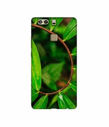 Amazon Brand - Solimo Designer Leaf Photography 3D Printed Hard Back Case Mobile Cover for Huawei P9 Plus