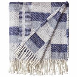 Amazon Brand – Stone & Beam Modern Farmhouse Color Block Throw Blanket, Soft and Durable, 50