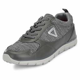 Klepe Men's Grey Running Shoes-11 UK (45 EU) (12 US) (CS1-046/GRY)