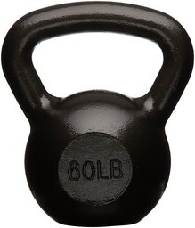 AmazonBasics Cast Iron Kettlebell, 60 LB