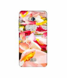 Amazon Brand - Solimo Designer Rose Petals 3D Printed Hard Back Case Mobile Cover for Micromax Bolt Q336