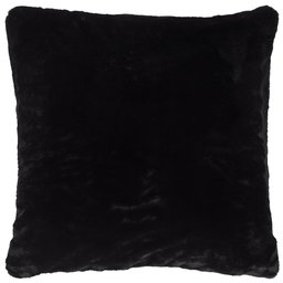 Rivet Modern Faux Fur Throw Pillow