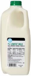 Amazon Brand - Happy Belly 1% Low Fat Milk, Half Gallon, 64 Ounces