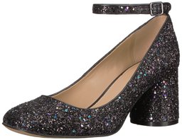 The Fix 880263, Scarpe col Tacco Donna Nero Midnight Black Glitter 9 M US