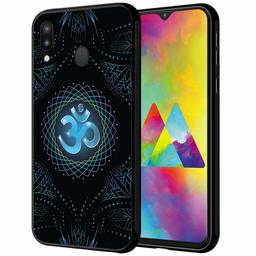 Amazon Brand - Solimo Designer Lord Shiva Om Printed Hard Back Case Mobile Cover for Samsung Galaxy M20