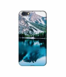 Amazon Brand - Solimo Designer Lake Mountain 3D Printed Hard Back Case Mobile Cover for Oppo A71