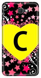 Amazon Brand - Solimo Designer Heart Pattern Alphabet-C 3D Printed Hard Back Case Mobile Cover for Samsung Galaxy J7 Prime