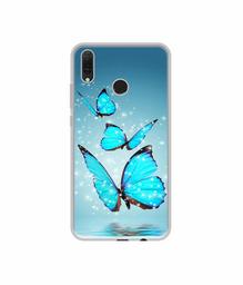 Amazon Brand - Solimo Designer Flying Butterflies UV Printed Soft Back Case Mobile Cover for Huawei Y9 (2019)