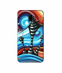 Amazon Brand - Solimo Designer Abstarct Texture 3D Printed Hard Back Case Mobile Cover for Samsung Galaxy J6 Plus