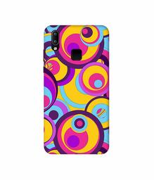 Amazon Brand - Solimo Designer Multicolor Circle 3D Printed Hard Back Case Mobile Cover for Vivo Y95