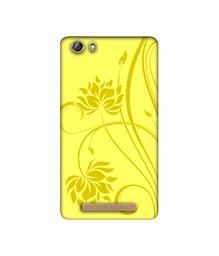 Amazon Brand - Solimo Designer Sunflower Pattern 3D Printed Hard Back Case Mobile Cover for Gionee Marathon M5 lite